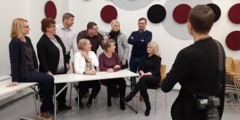 Kuva Mervi Liimatainen Cursorin yrityspalvelutiimi