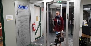 Juulia Kolehmainen Andritz juna-taksi