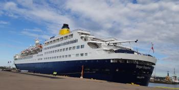 Kuva Mervi Liimatainen Saga Sapphire Kotkan Kantasatamassa