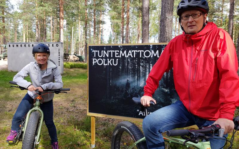 Kuva Cursor Bunkkerimuseon Tuntemattoman polku