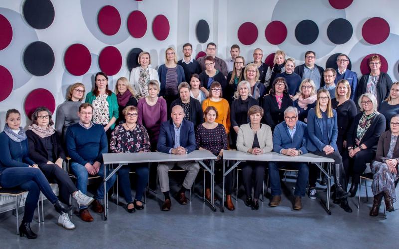 Kuva Heidi Nopanen Cursorin henkilökuntaa