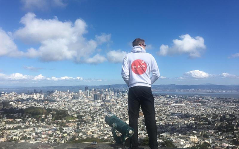 GDC - Teemu Saarelainen San Fransiscossa GDC - Teemu Saarelainen San Fransiscossa