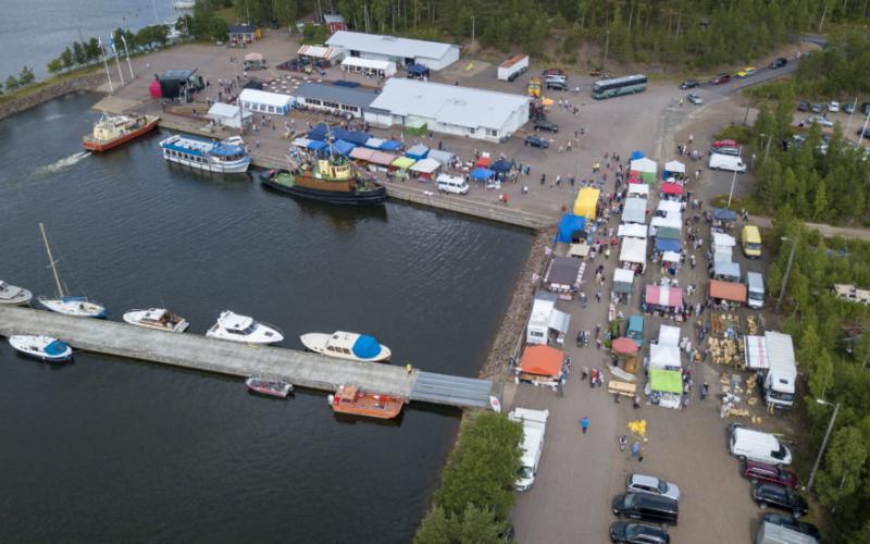 Kuva Virolahden kunta Klamilan satama