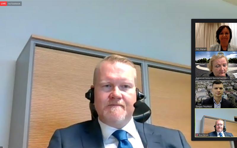 Kuva Sergey Troshkov Webinaarin ruutukaappauskuva