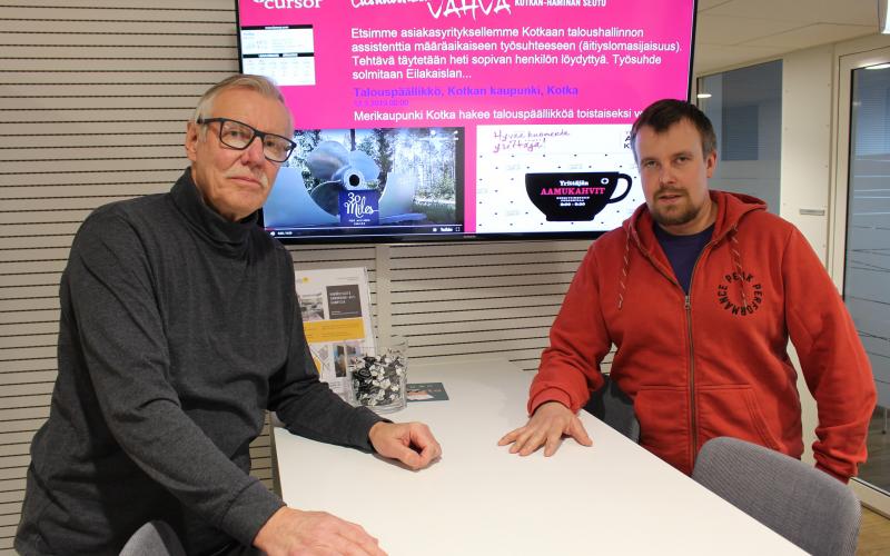 Kuva Mervi Liimatainen Markku Merovuo ja Jake Ihalainen