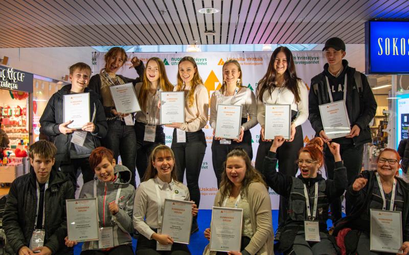 Kuva Pyry Juutilainen Merkuvani Uskalla yrittää semifinalistit