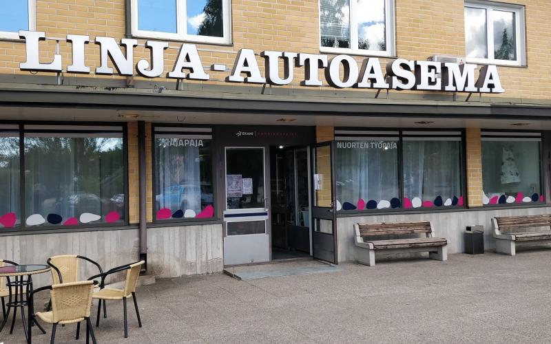 Kuva Rajapaja/Virolahti Virolahti linja-autoasema