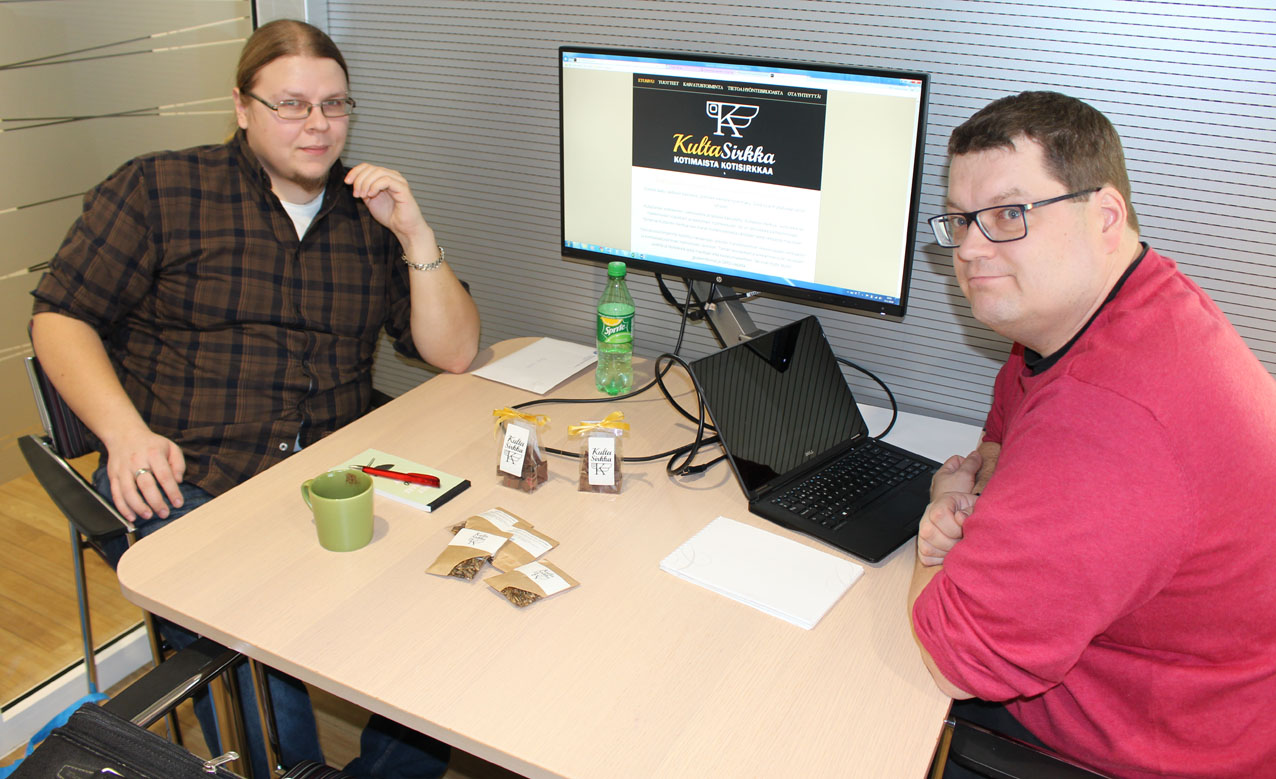 Kuva Mervi Liimatainen Tommi Nuolioja ja Kalle Kallionpää