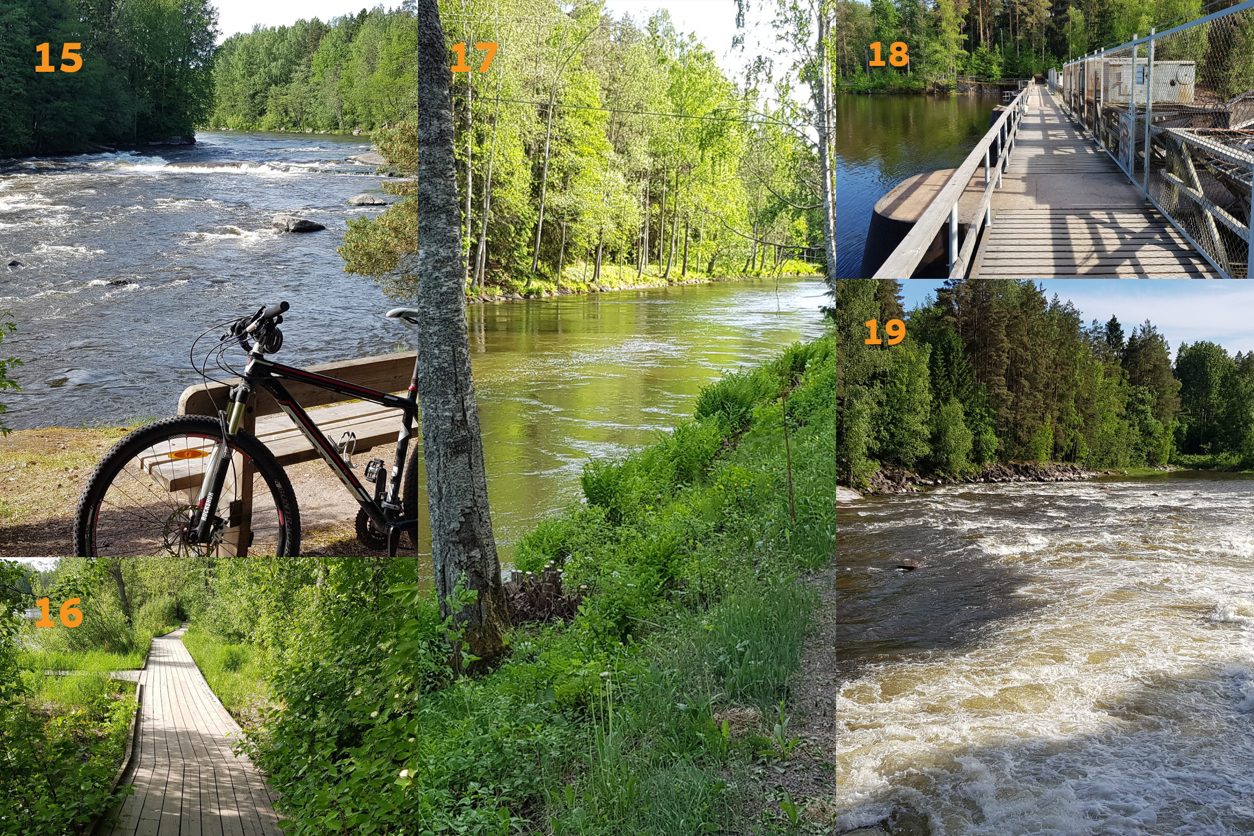 Kymijoen koskikierros pyöräillen Kymijoen koskikierros pyöräillen