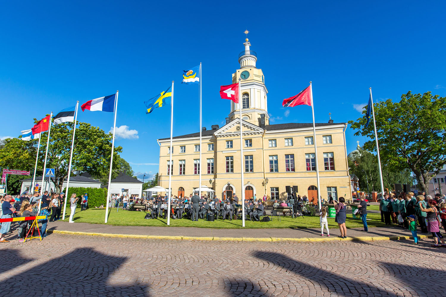 Hamina liput, kuva: Mikko-Pekka Purho Haminan lippumaailma