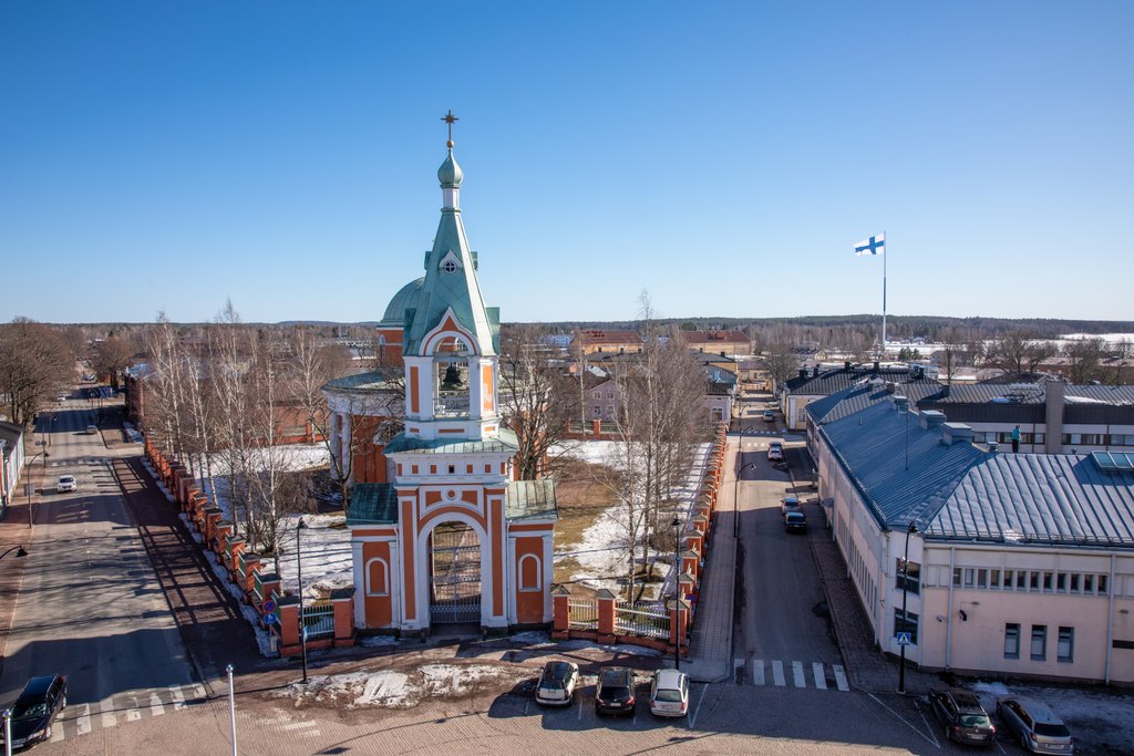 Haminan suurlippu, kuva: Vesa Hovi Haminan suurlippu