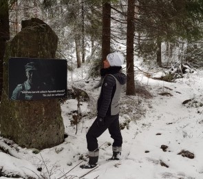 Tuntemattoman polku Virolahdella Tuntemattoman polku Virolahdella