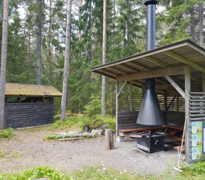 Matsun laavu, Salpapolku Matsun laavu, Salpapolku Virolahti