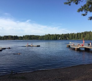Huutjärven ranta Huutjärven ranta