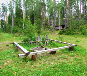 Jermulan taukopaikka, kuva: Harri Leino Jermulan taukopaikka Salpapolulla