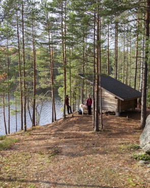 Salpalinja, kuva: Jukka Koskinen Salpalinjalla retkeily