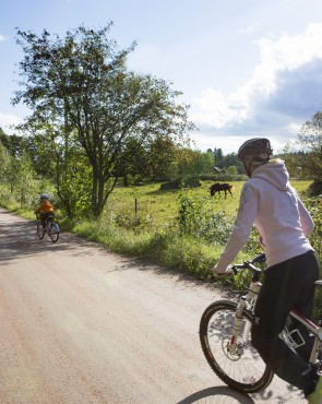 Kymijoen koskikierros, kuva: Tuuli Koivisto Kymijoen koskikierros -pyöräilyreitti